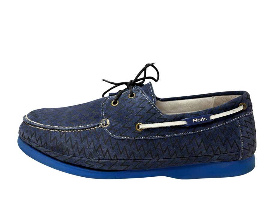 Buty zeglarskie Floris van Bommel skorzane meskie rozmiar (9) 43 lekkie