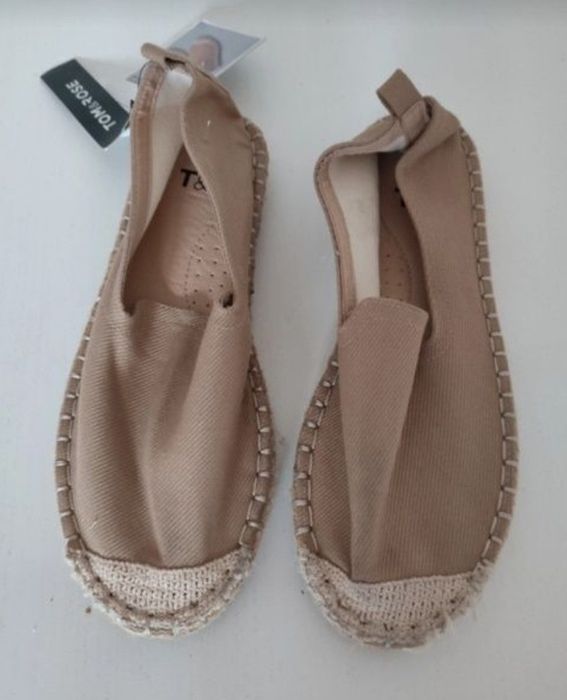 Nowe espadryle Tom&Rose 37