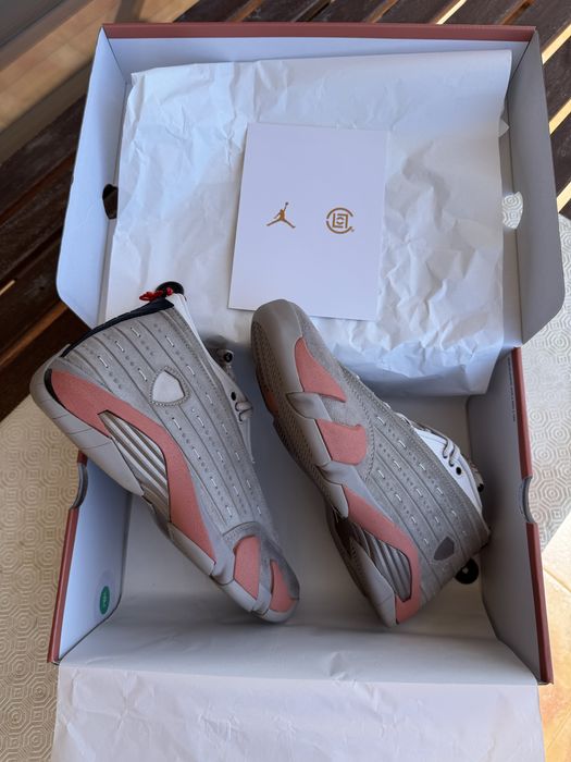 Desconto - Clot x Air Jordan 14 Low Terracota
