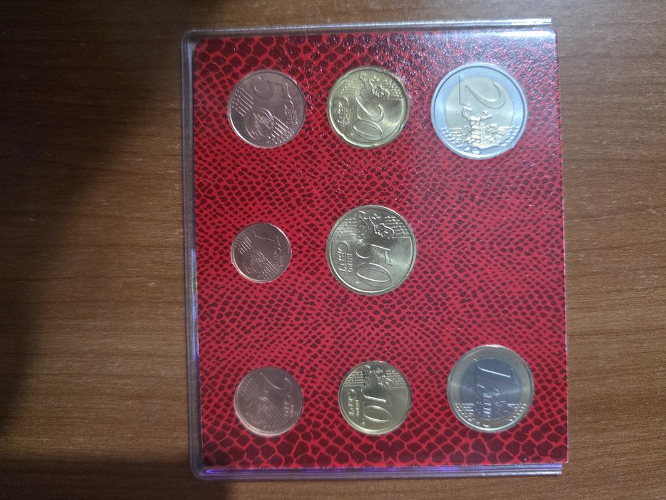 conjunto de moedas de euro do Vaticano de 2024