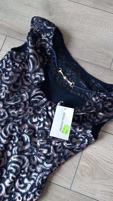 Nowa koronkowa sukienka komunia wesele 40