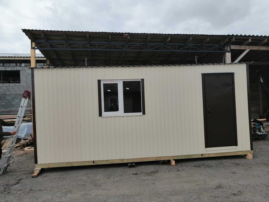Модульні будинки, битовки, пункти охорони, побутівка, бытовка, вагончик