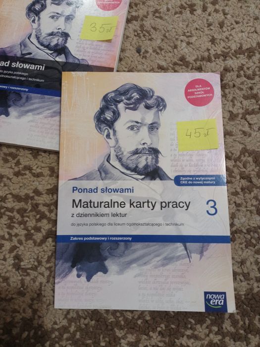 Ponad słowami maturalne karty pracy z dziennikiem lektur 3