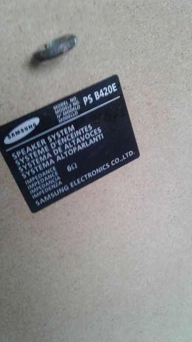 Samsung  Колонки от Музыкального центра 6 Ом 80 W