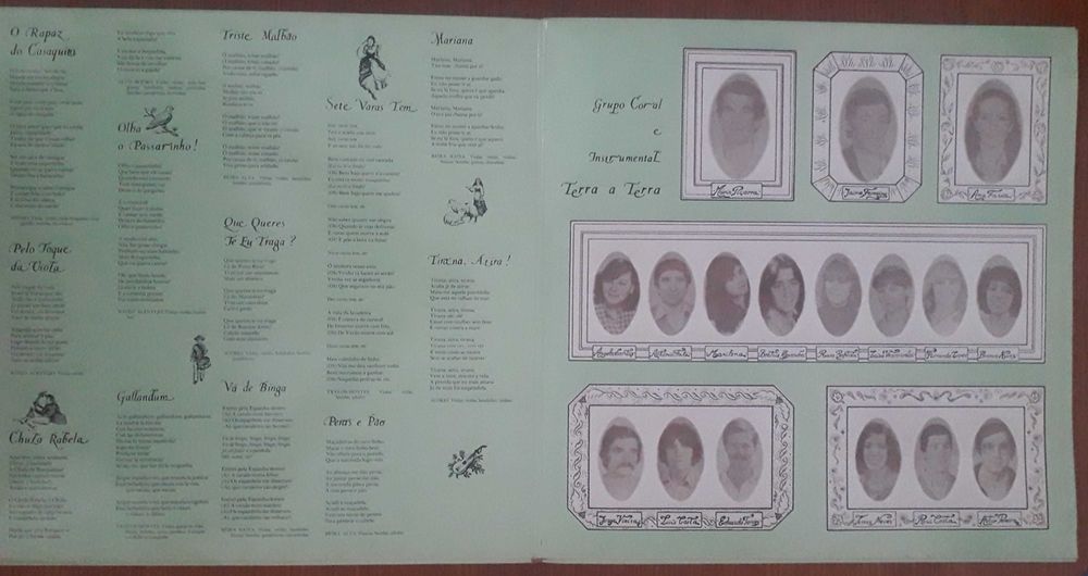 Terra a terra disco de vinil "Pelo toque da viola"