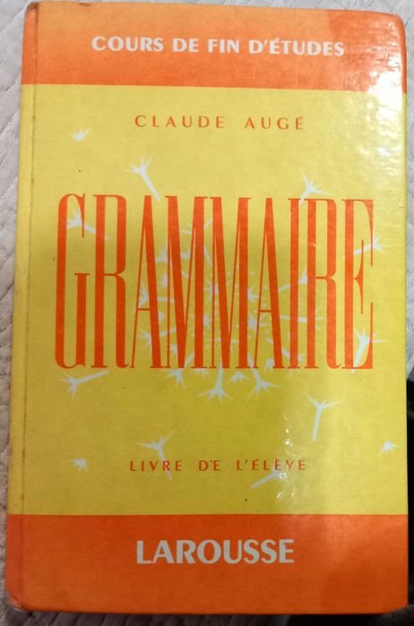 Livro - Grammaire por Claude Augé - portes incluídos
