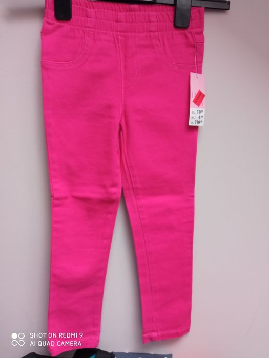 Legginsy dżinsy nowe 110 rozmiar
