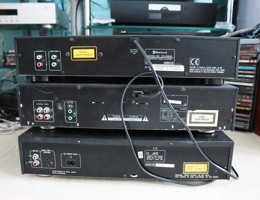 Cd проигрыватель JVC XL-V120 Kenwood DP-2030 Sherwood CD-3050