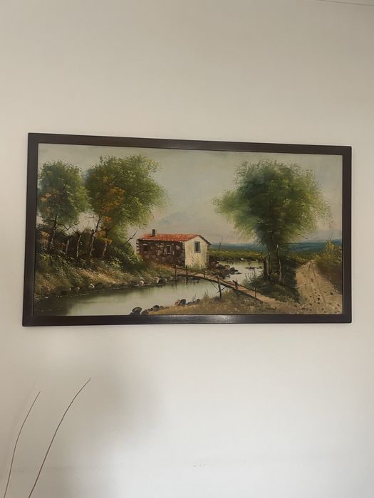 Pintura de Paisagem Rural