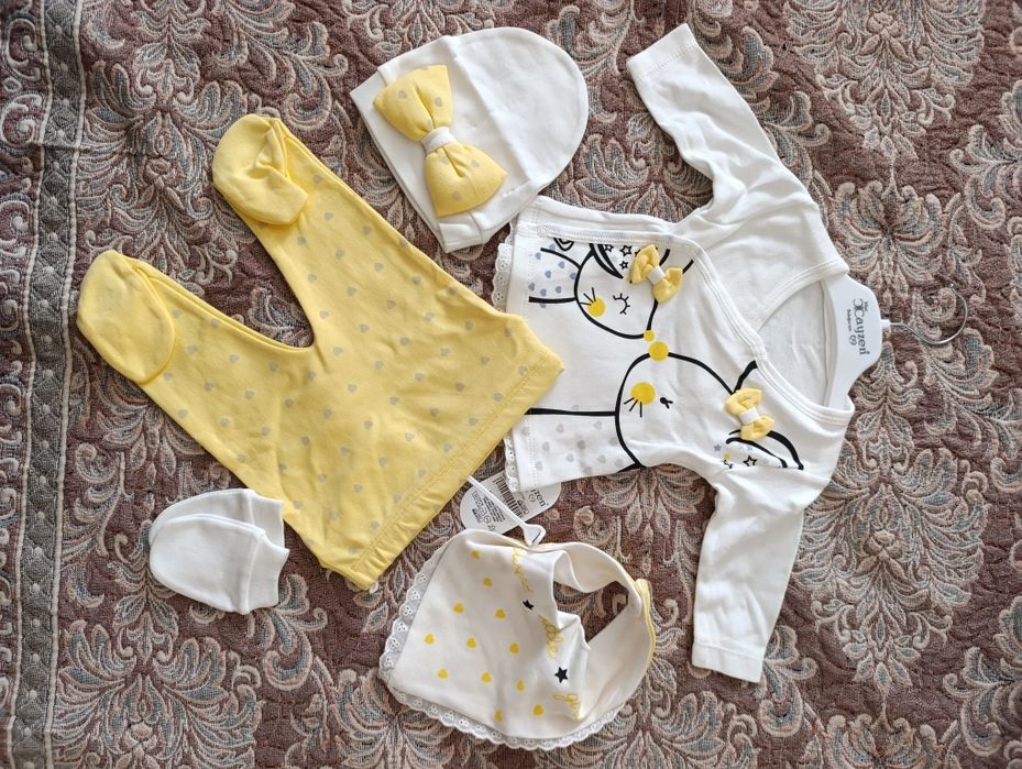 Комплекты одежды малышам 100%хб Турция