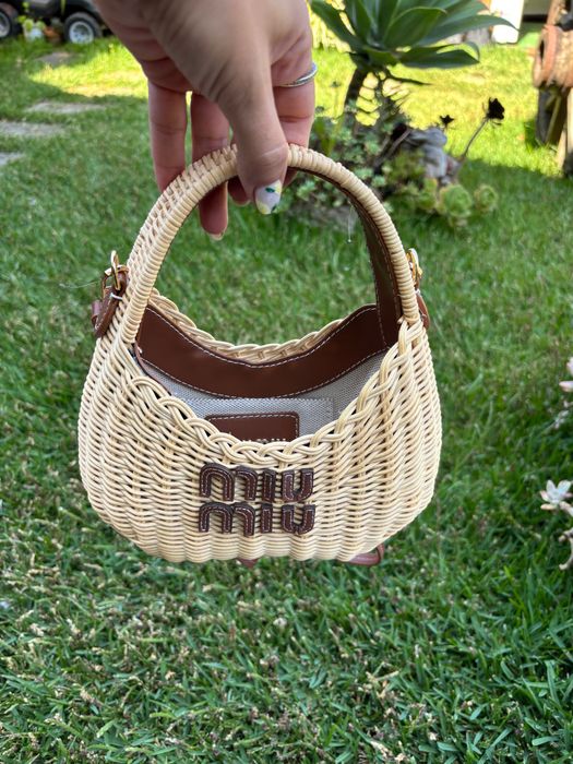 Bolsa em Verga Miu Miu