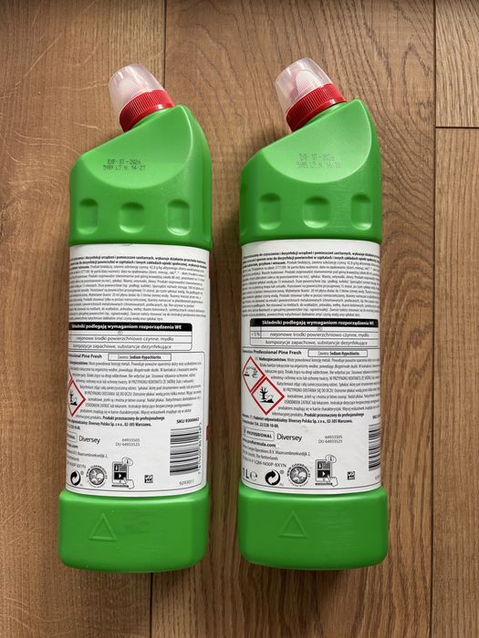 Płyn Domestos 2x 1L