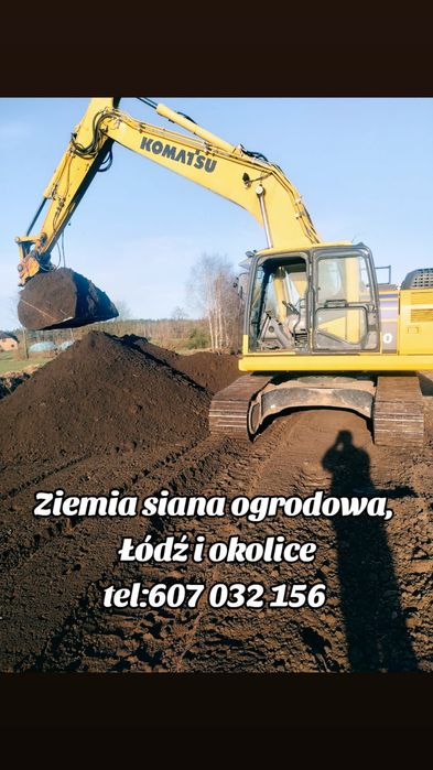 Ziemia ogrodowa, siana