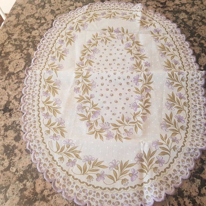 Naperons Estampados e Bordados