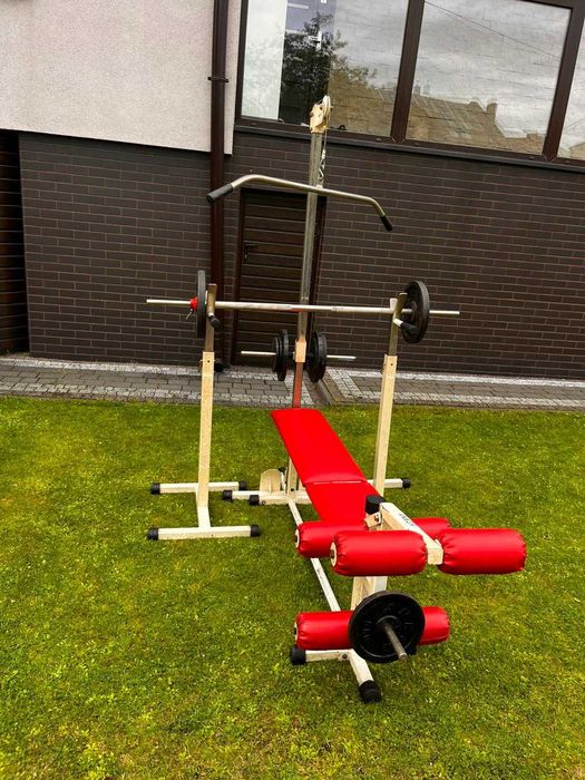 Atlas do ćwiczeń, zestaw treningowy siłowy