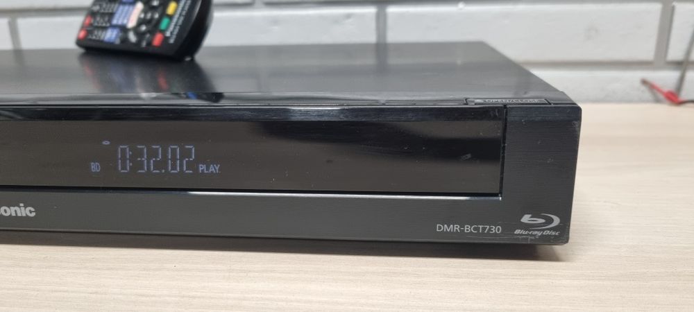Nagrywarka Blu ray Panasonic DMR-BCT730, dvb-c,HDD 500G
