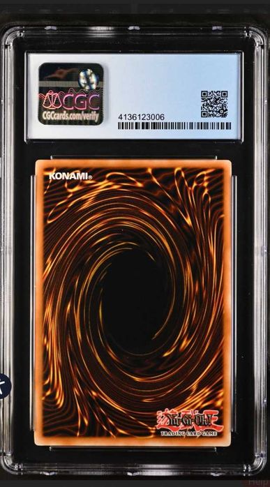 Carta Yugioh Exodia 1 edição 2002 CGC 9 MINT Top Pop