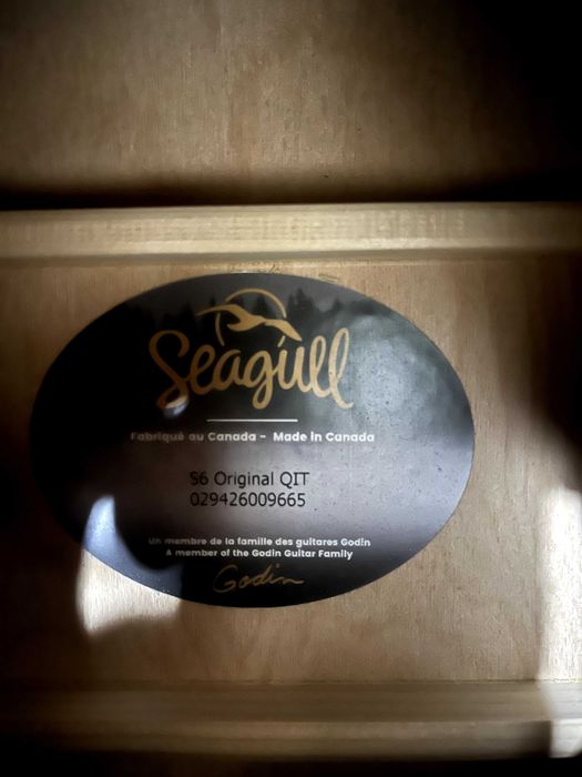 Seagull S6 Original QIT - gitara akustyczna (case Gator)