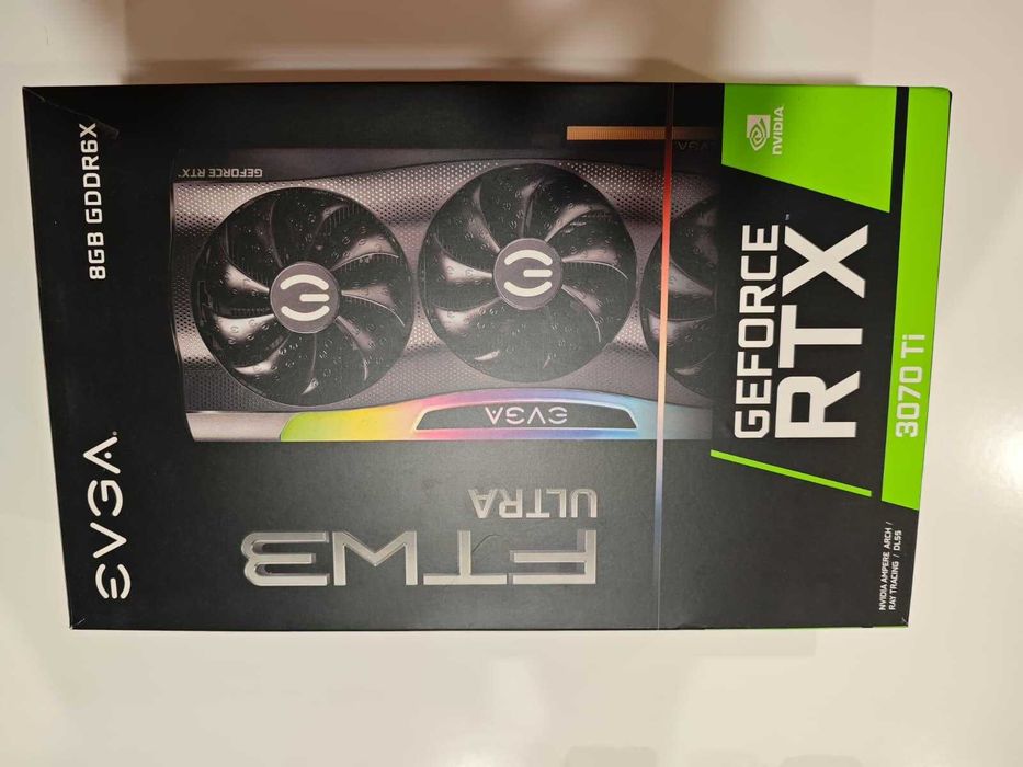 EVGA GeForce RTX 3070 Ti FTW3 Ultra - 8GB como nova