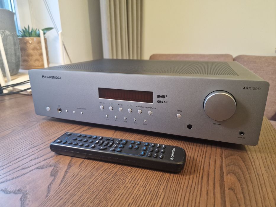 Cambridge Audio AXR100D wzmacniacz amplituner stereo DAB FM Bluetooth