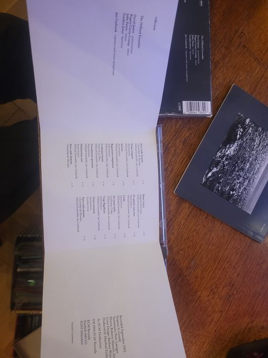 CD Jan Garbarek / The Hilliard Ensemble - Officium 1994 ECM Germany