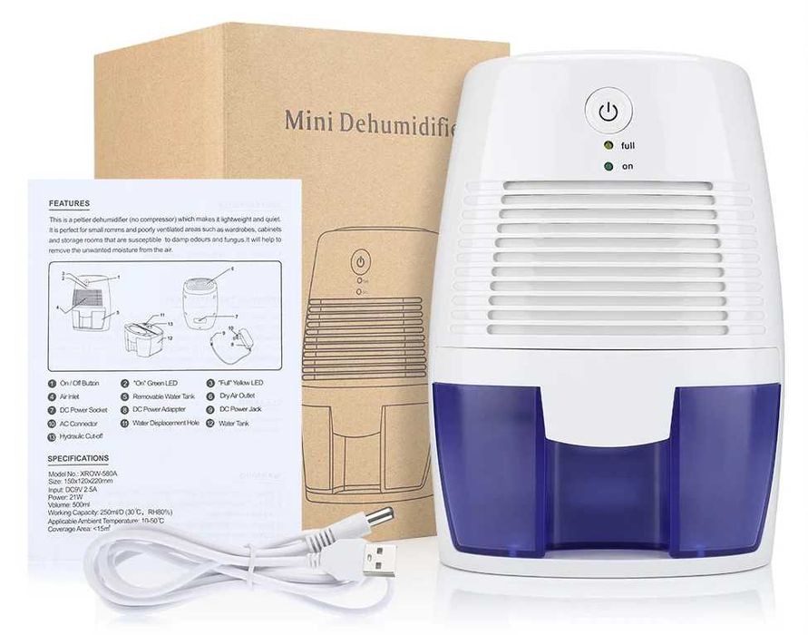 Desumidificador domestico pequeno silencioso USB NOVO