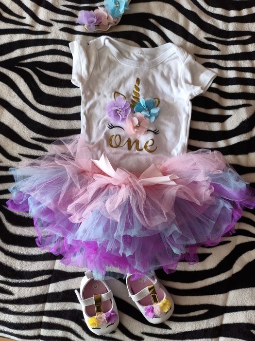 Fato carnaval Unicórnio 1 Ano