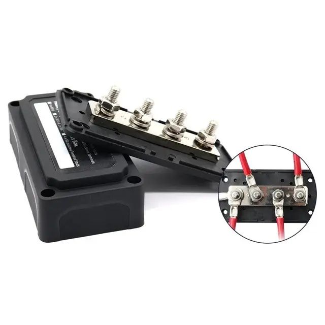 Розподільчий блок з шиною Heavy Duty Bus Bar з 4-ма шпильками М8