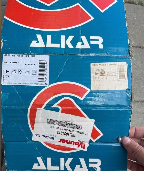 Alkar Espelho direito Opel Astra H (04-08)