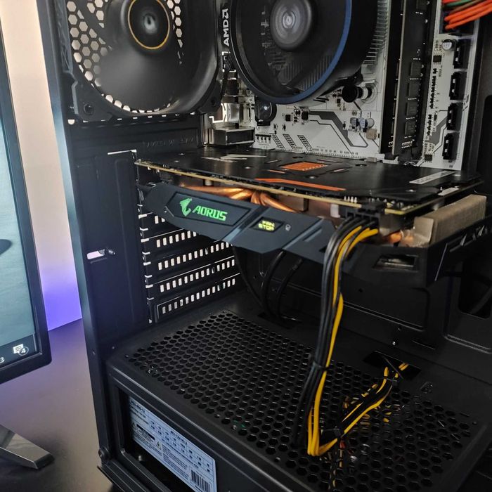 Компютер Новый Ryzen 5 5500, 16GB DDR4, Gigabyte RX 570, SSD 512GB m2