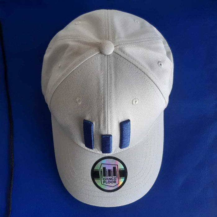 Boné Chapéu Cap Cinza Azul + Saco Mochila Novos Dance Floor