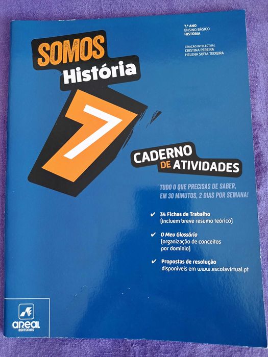 Cadernos de Exercício do 7º ano - 5 euros cada