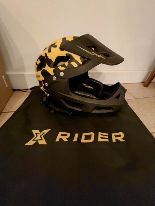 Kask dziecięco/młodzieżowy full face