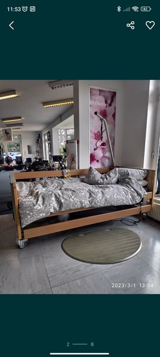 Łóżko rehabilitacyjne elektryczne Burmaier Dali II