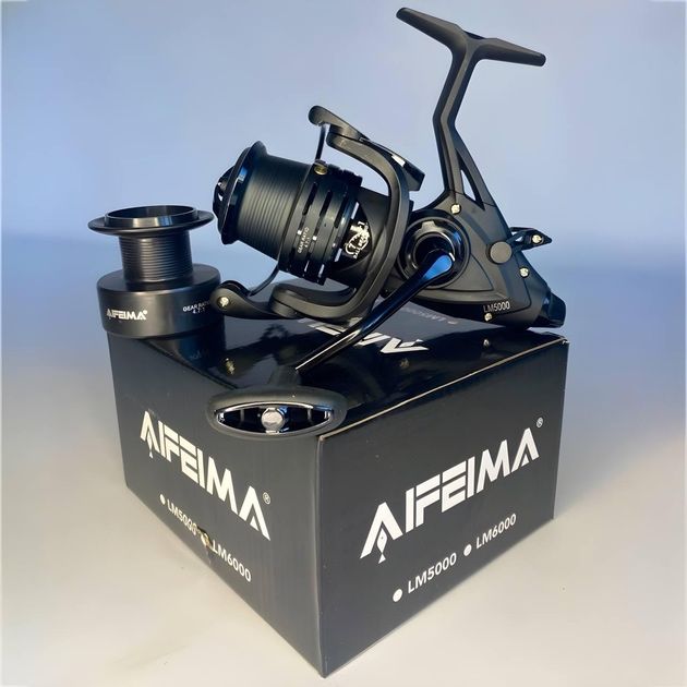 Коропова котушка Feima LM 8000 (7+1bb) з конусною шпулею