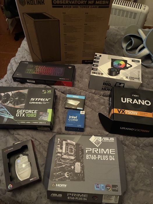 PC Gaming i5-14600KF (14ª Gen) | GTX 1080 ROG Strix | Com Garantia