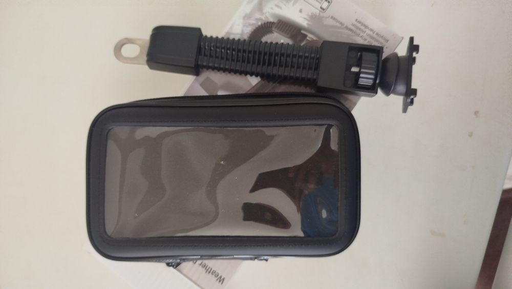 Suporte de telemóvel para moto
