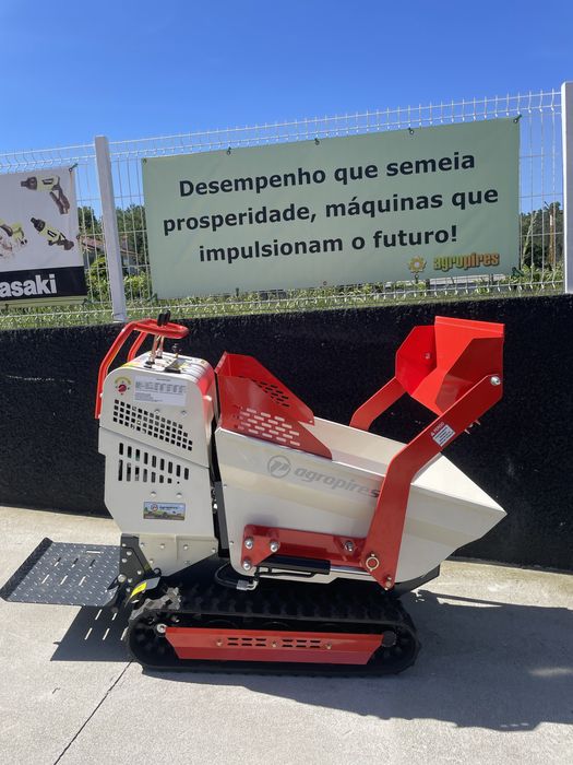 Mini dumper 500 kg com carregador frontal