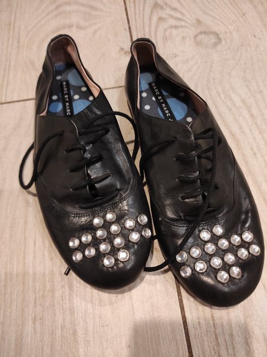 Skórzane buty Marc Jacobs r.37