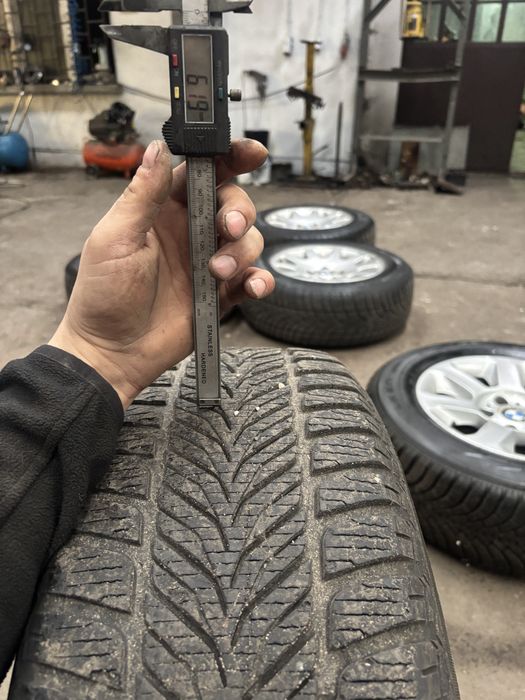 Felgi kola opony zimowe 215/65/16 dunlop 5x120 bmw