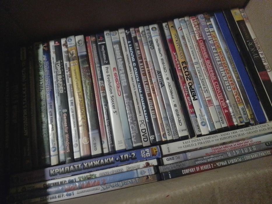 Диски на пк б/у ігрові