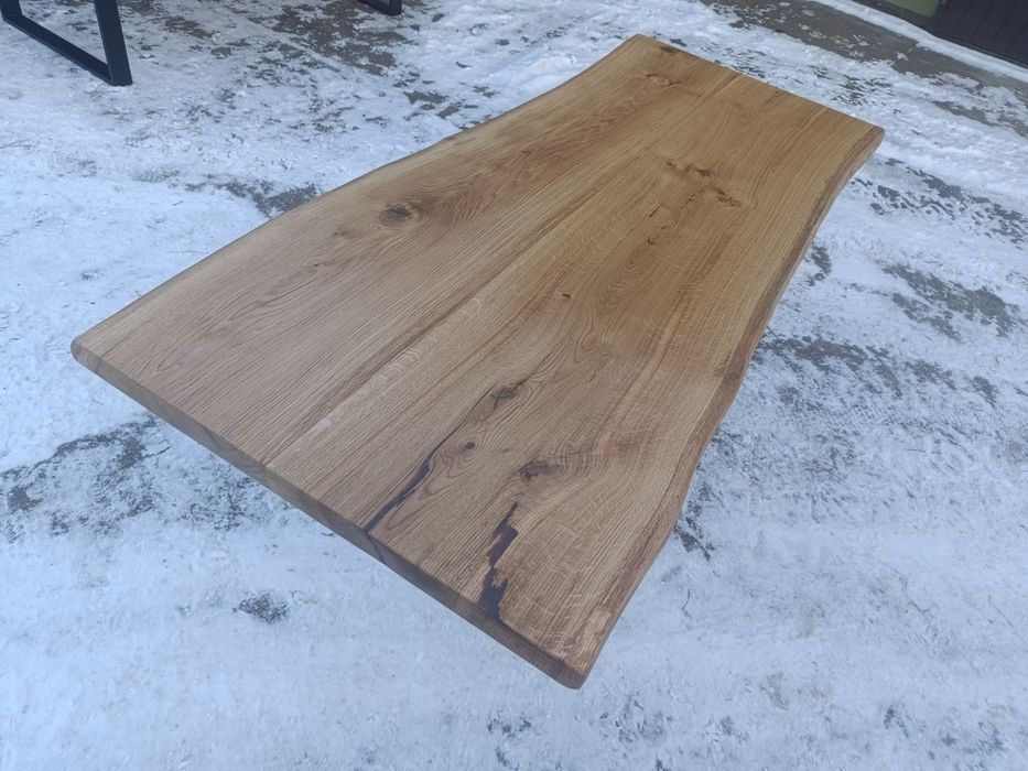 Blat dębowy •155• na •stół •biurko• ławę Live Edge