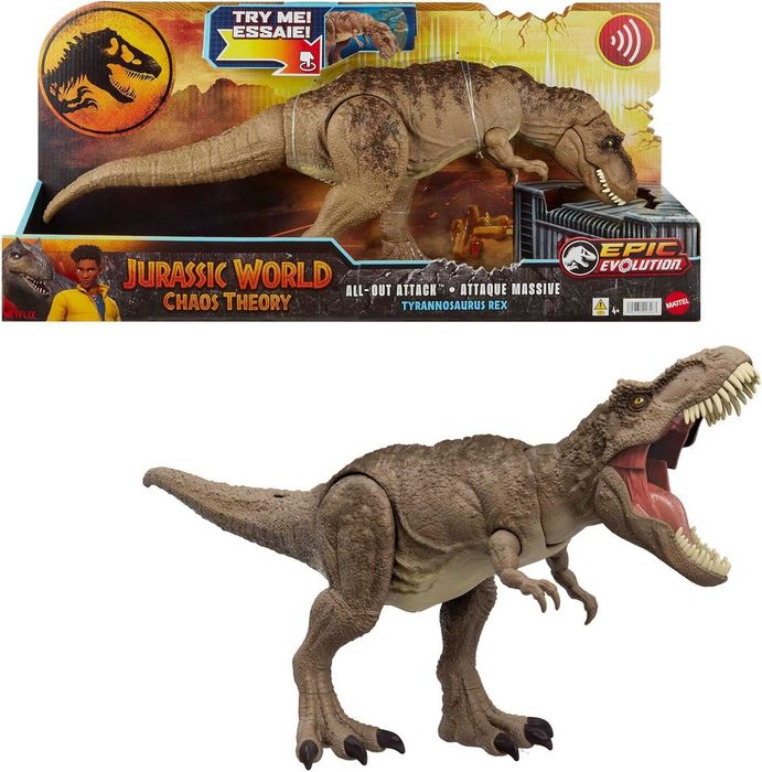 Динозавр Тиранозавр Рекс Jurassic World Tyrannosaurus Rex Figure
