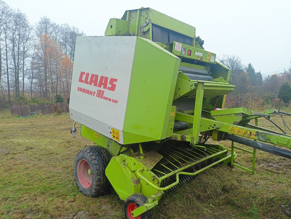 Prasa pasowa Claas variant 180 RC siatka rotor noże