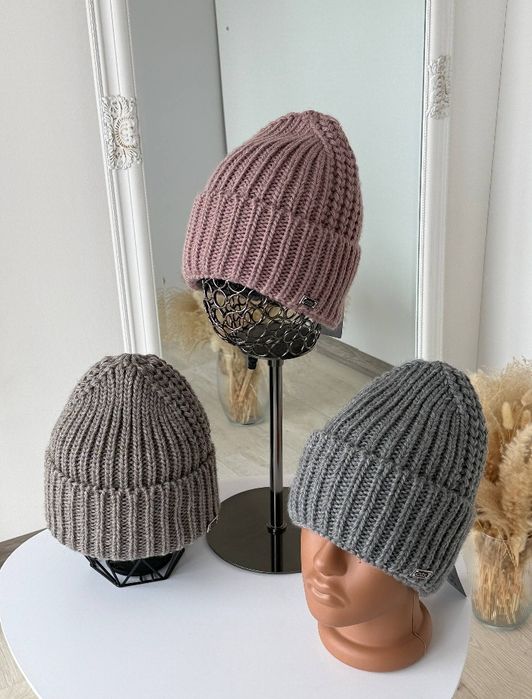 Шапка жіноча тепла фліс 14 кольорів/Шапка женская теплая флис