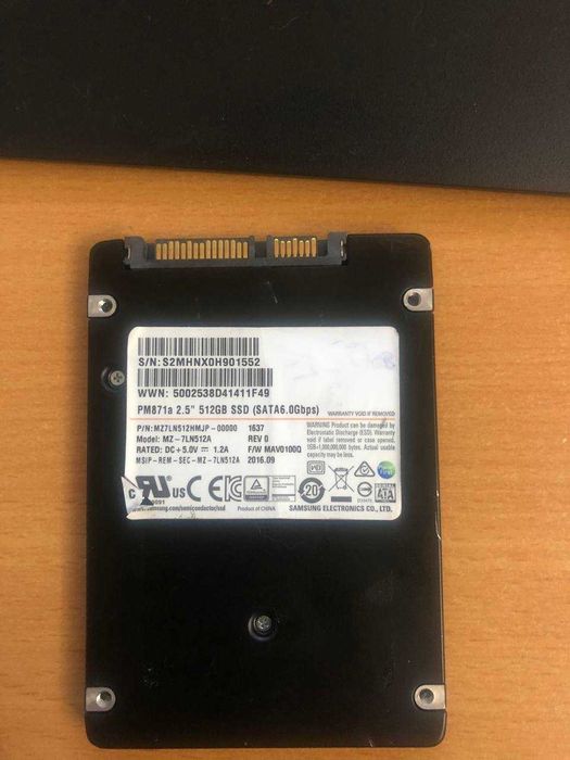 SSD 512GB Samsung
