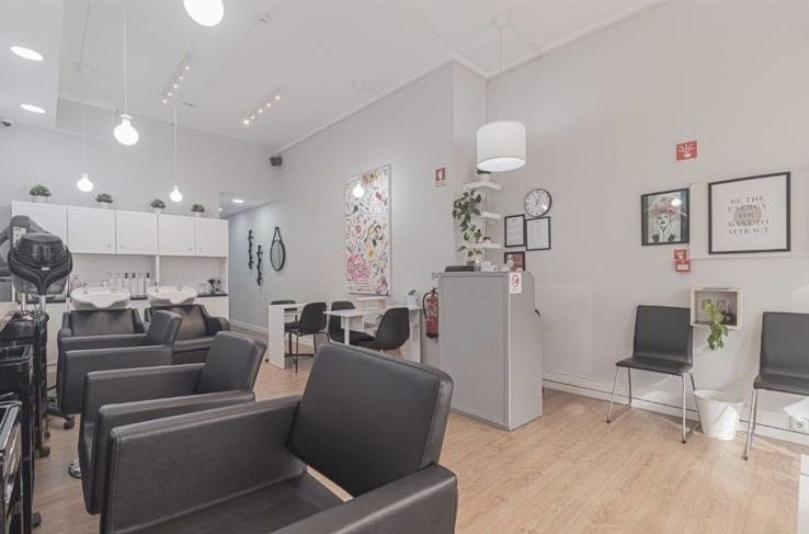 Trespasse salão de cabelereiro Anjos centro Lisboa