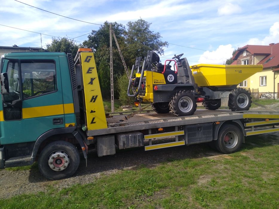 Wozidło 2 tony usługi wynajem minikoparka