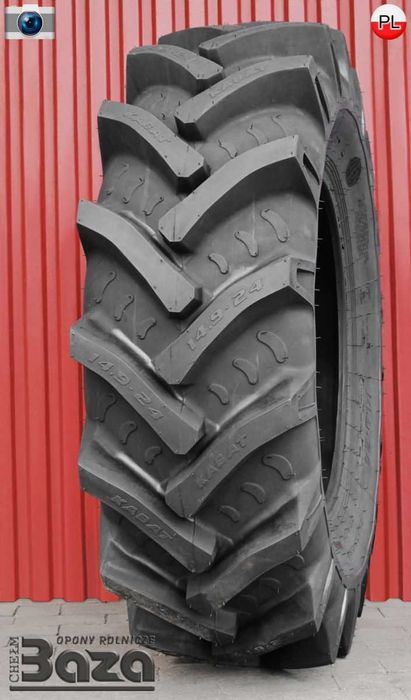 BAZA Opona 14.9-24 Kabat Polska 8PR Szeroka Mocna + FV + Tani Kurier !