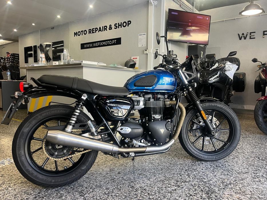 Triumph Bonneville Street Twin de 2022 Nacional, Histórico manutenção na Triumph